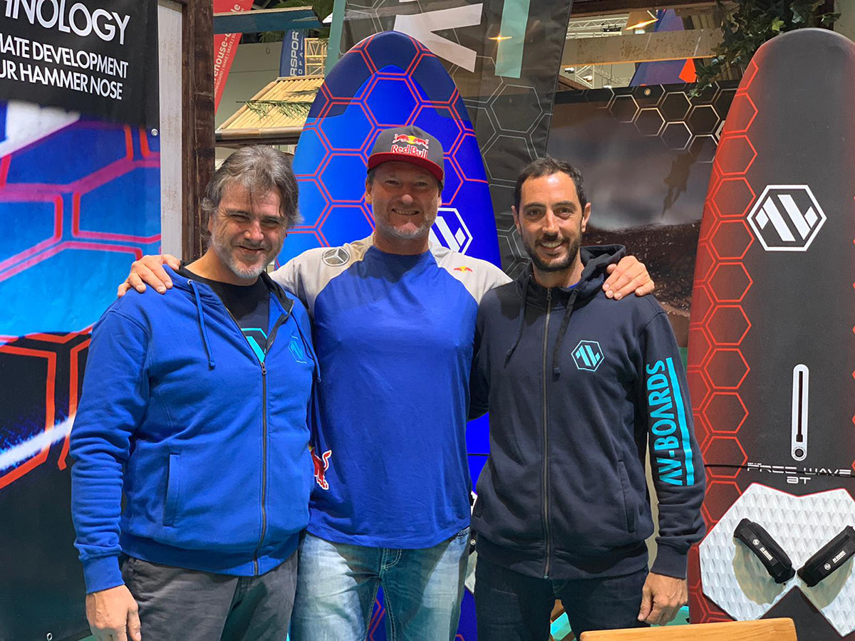 Bjorn Dunkerbeck joins AV-Boards