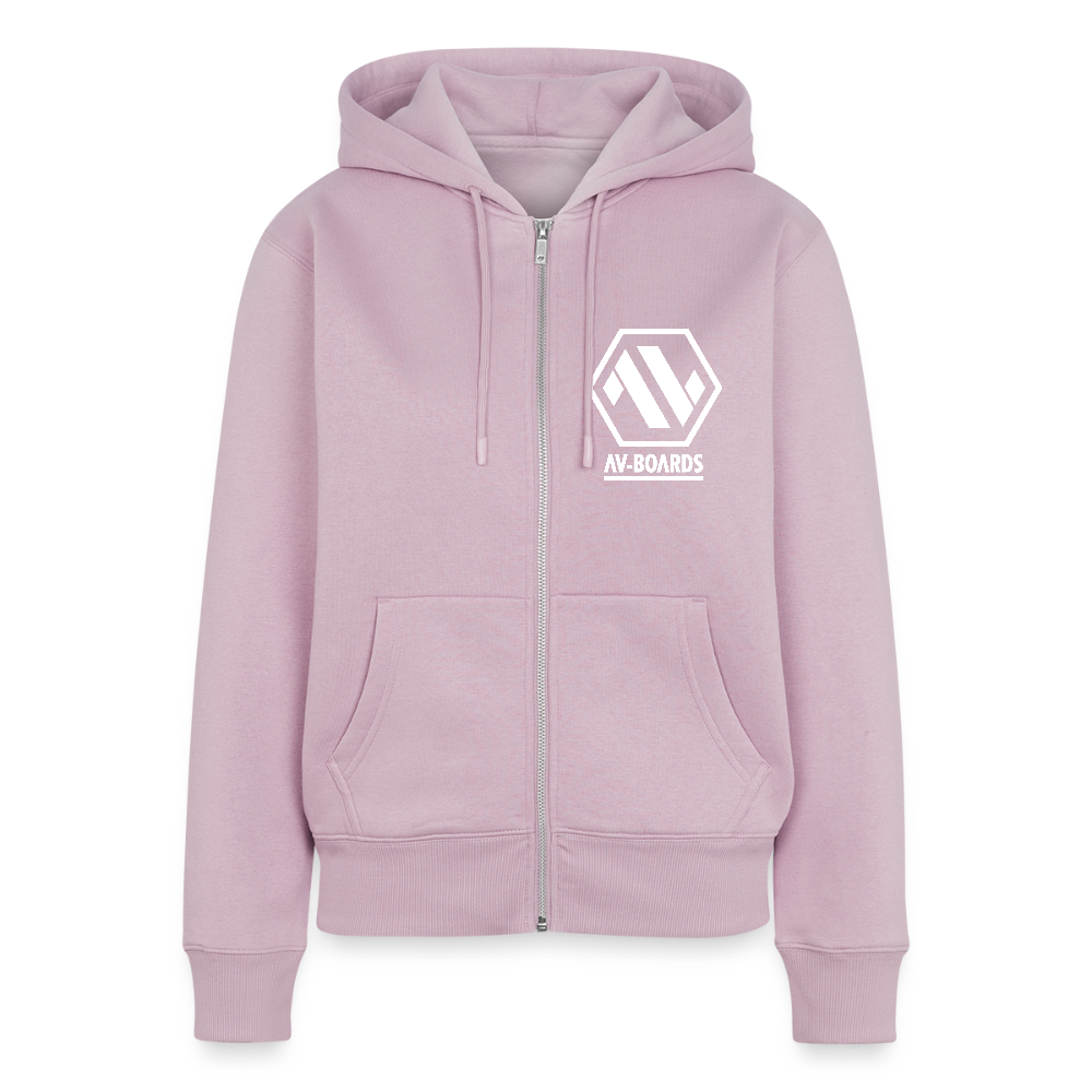 Women's Premium Hooded Jacket - dusky pink