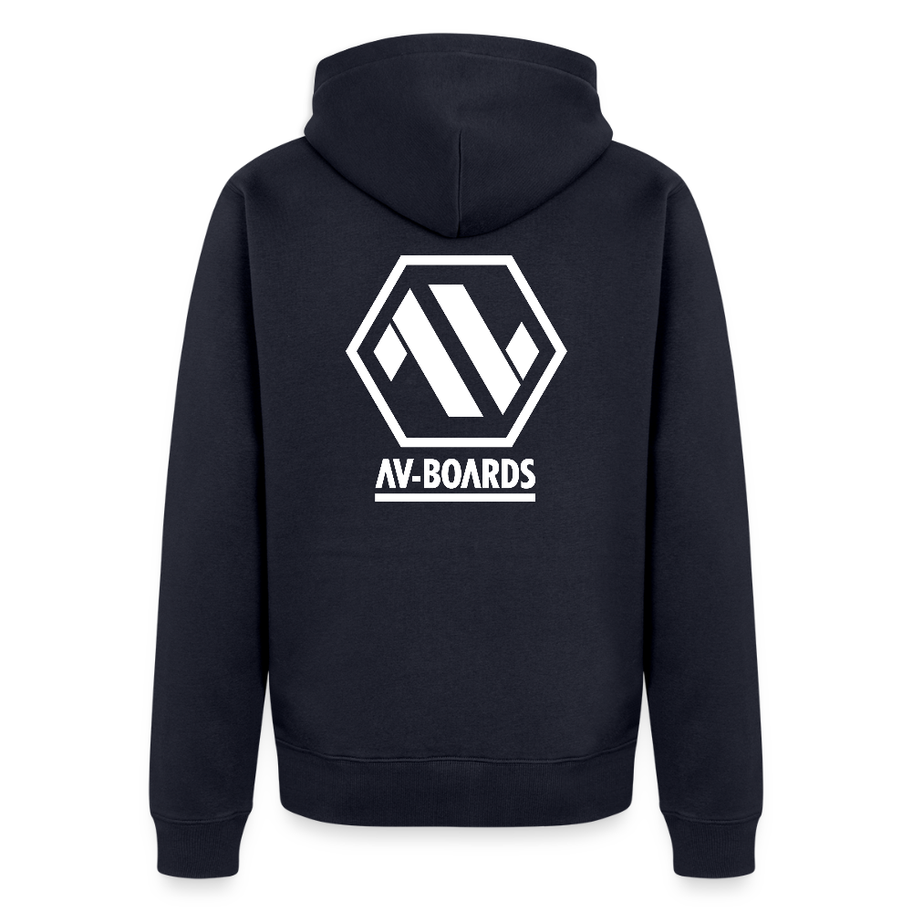 Unisex Premium Hooded Jacket - navy