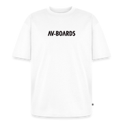 Unisex Premium Oversized Organic T-Shirt - white