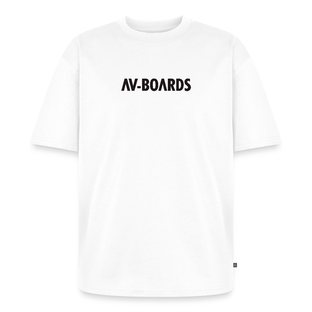 Unisex Premium Oversized Organic T-Shirt - white