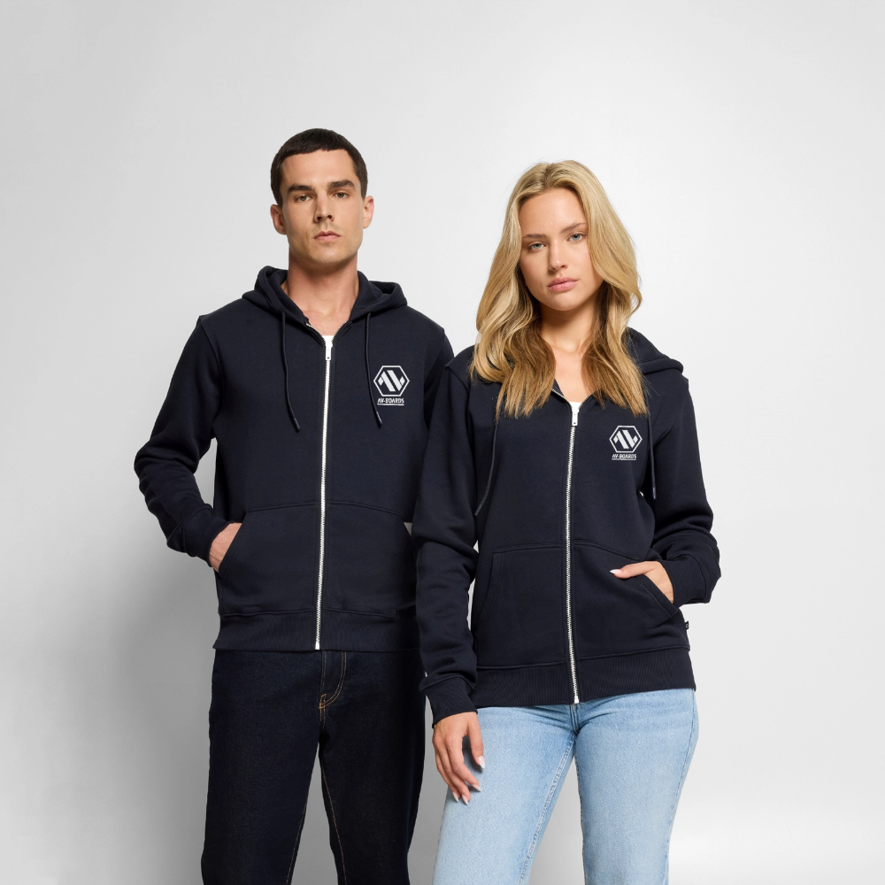 Unisex Premium Hooded Jacket - navy