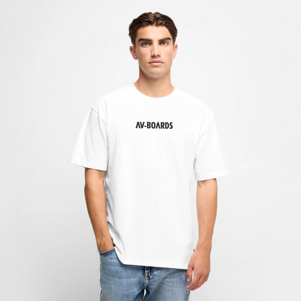 Unisex Premium Oversized Organic T-Shirt - white