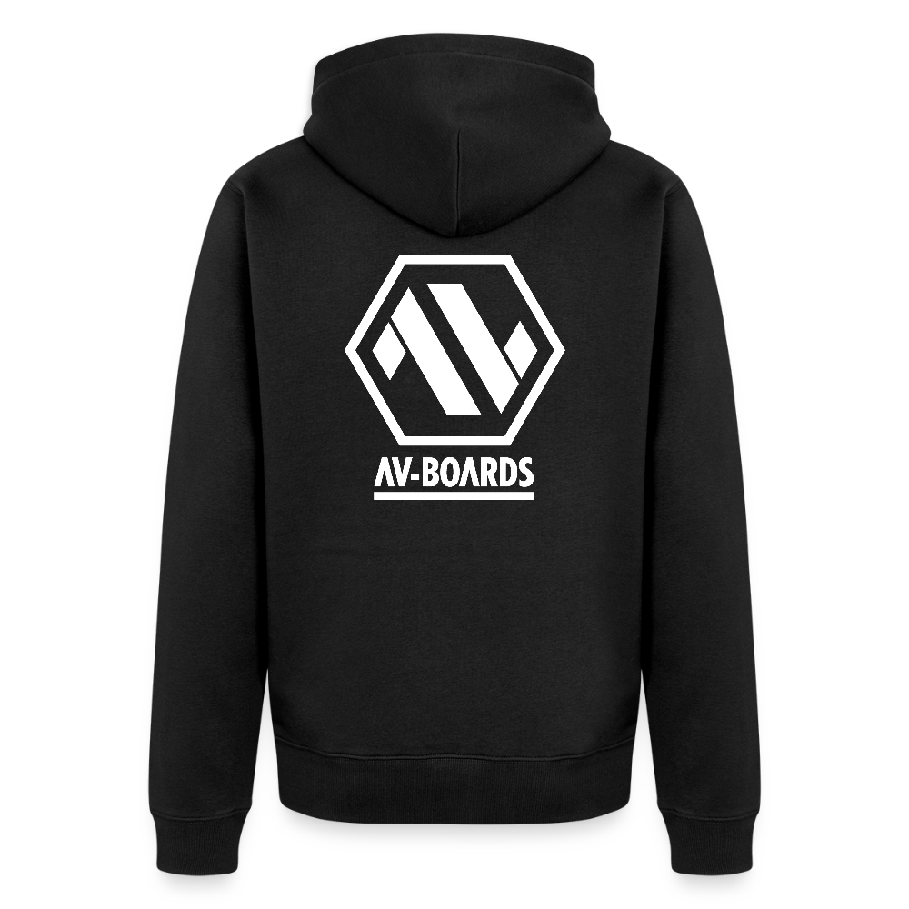 Unisex Premium Hooded Jacket - black