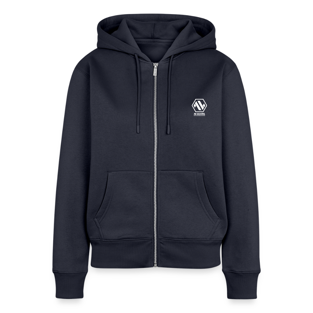 Women's Premium Hooded Jacket - navy