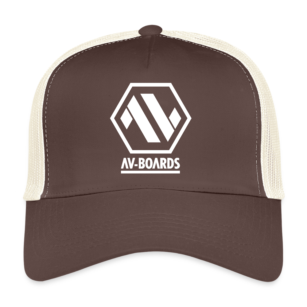 Trucker Cap - brown/beige