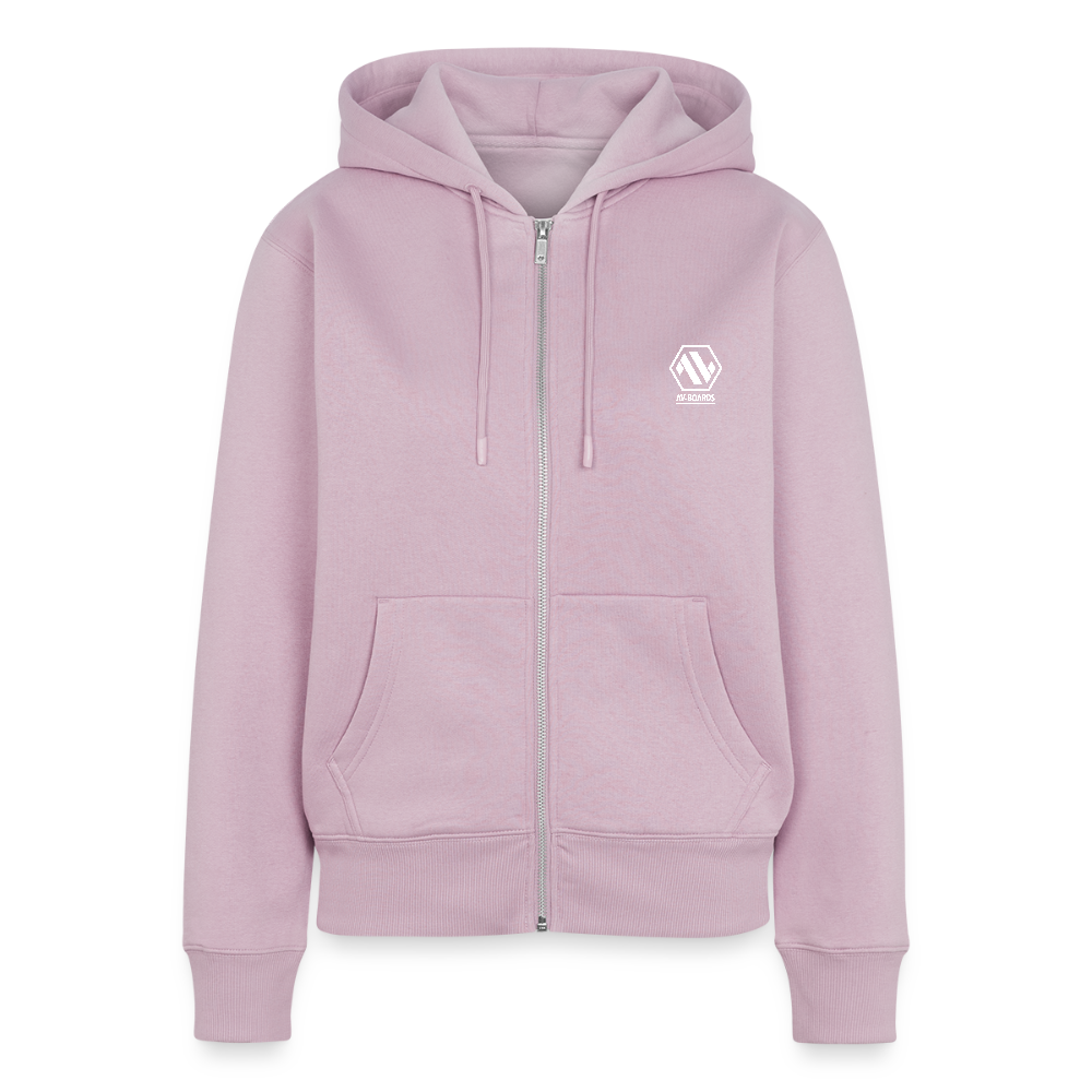 Women's Premium Hooded Jacket - dusky pink