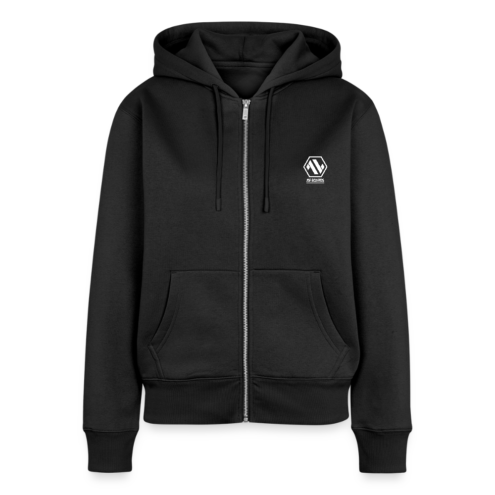 Women's Premium Hooded Jacket - black