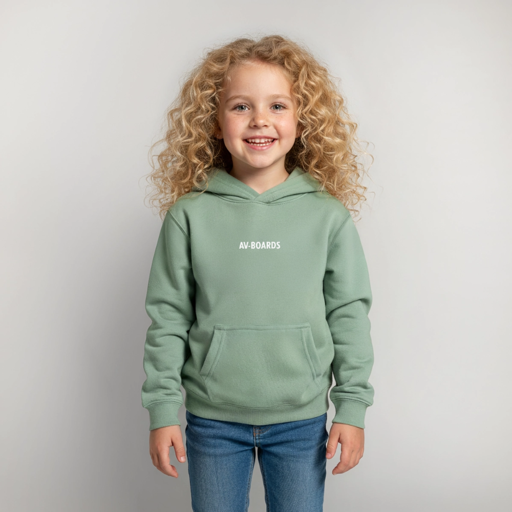 Kids Hoodie - steel green