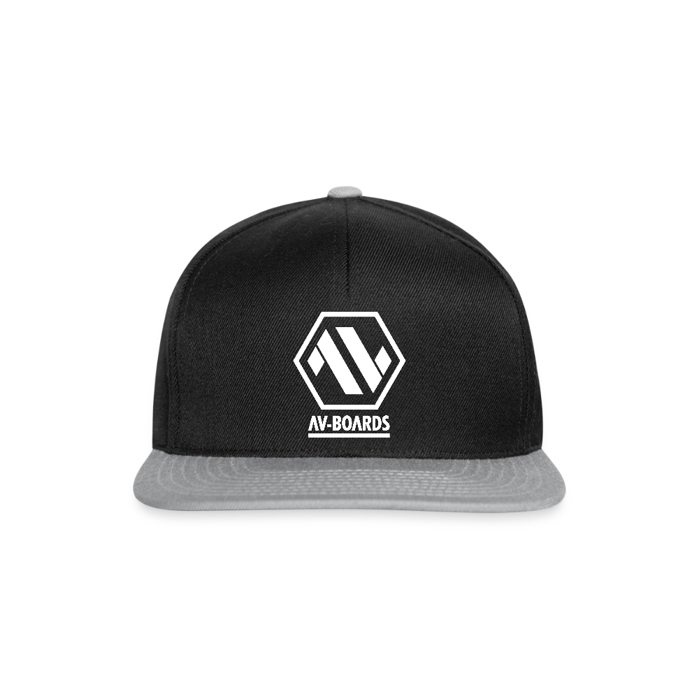 Snapback Cap - black/grey